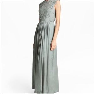 H&M Dresses - H&M sage green maxi size 2 (more like a 0) H&M Dresses - H&M sage green maxi size 2 (more like a 0)